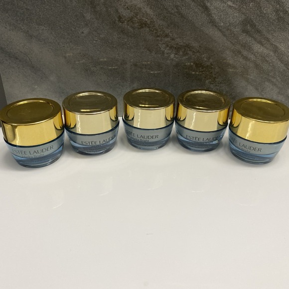 Estee Lauder Hydra‎ Bright Skin Tone Perfecting Moisturizer Cream Lot Of 5 .24oz